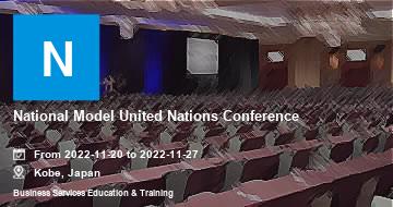 National Model United Nations Conference | Kobe | 2022